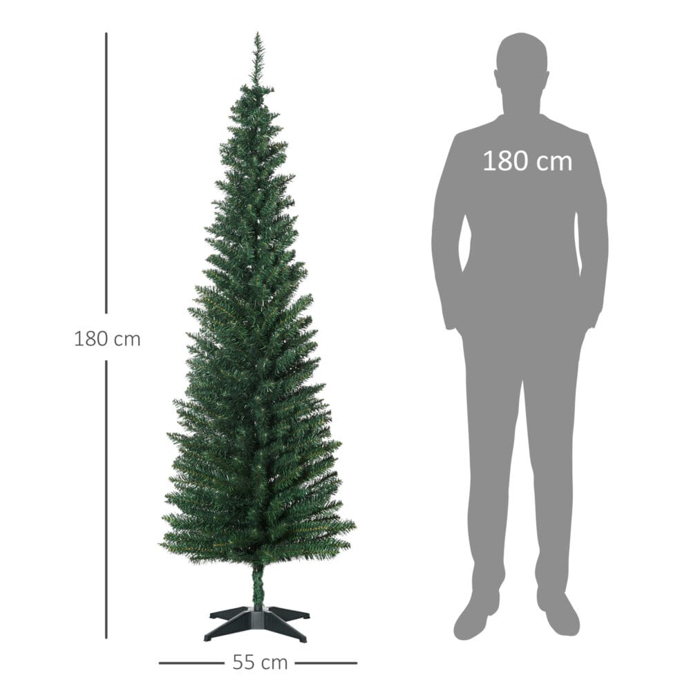 Weihnachtsbaum 390 Spitzen Ø 55xH180cm