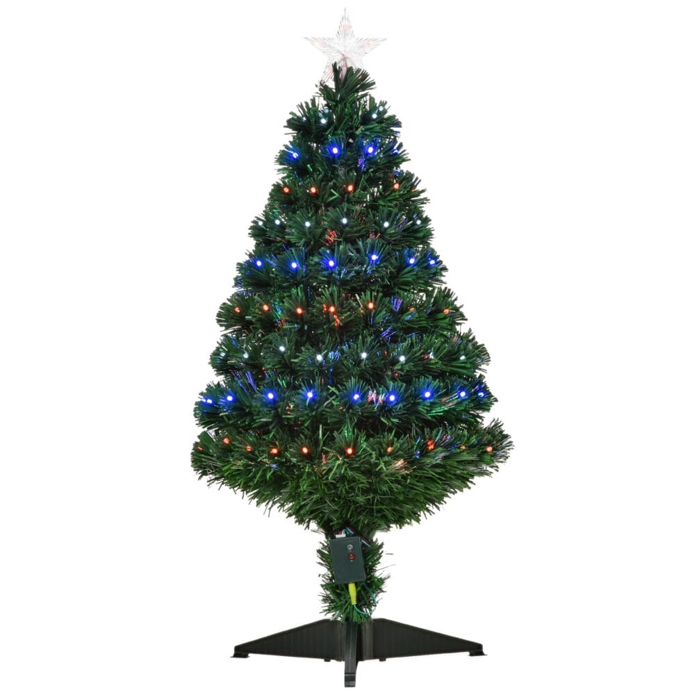 Weihnachtsbaum mit 90 LEDs Tannenbaum 90cm