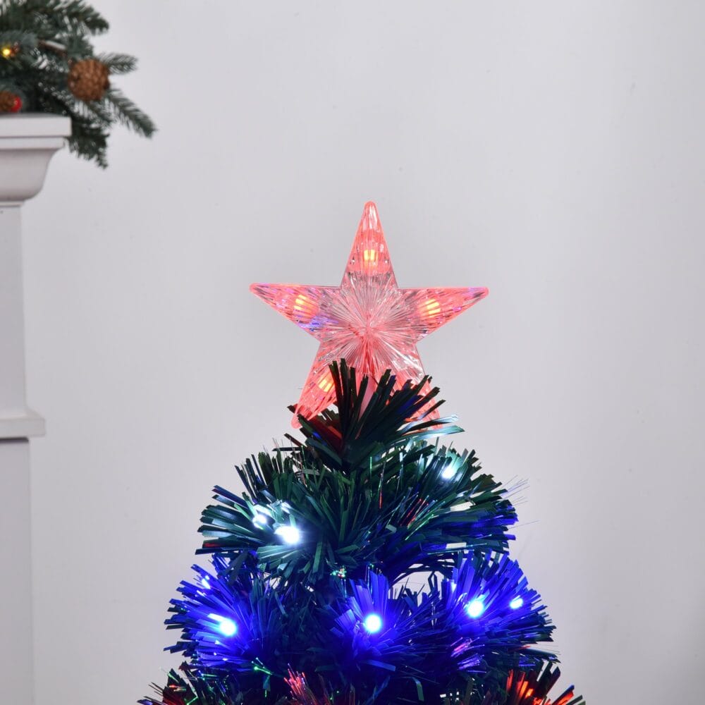 Weihnachtsbaum mit 90 LEDs Tannenbaum 90cm