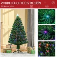 Weihnachtsbaum mit Licht Künstlicher Tannenbaum 120cm