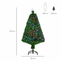 Weihnachtsbaum mit Licht Künstlicher Tannenbaum 120cm