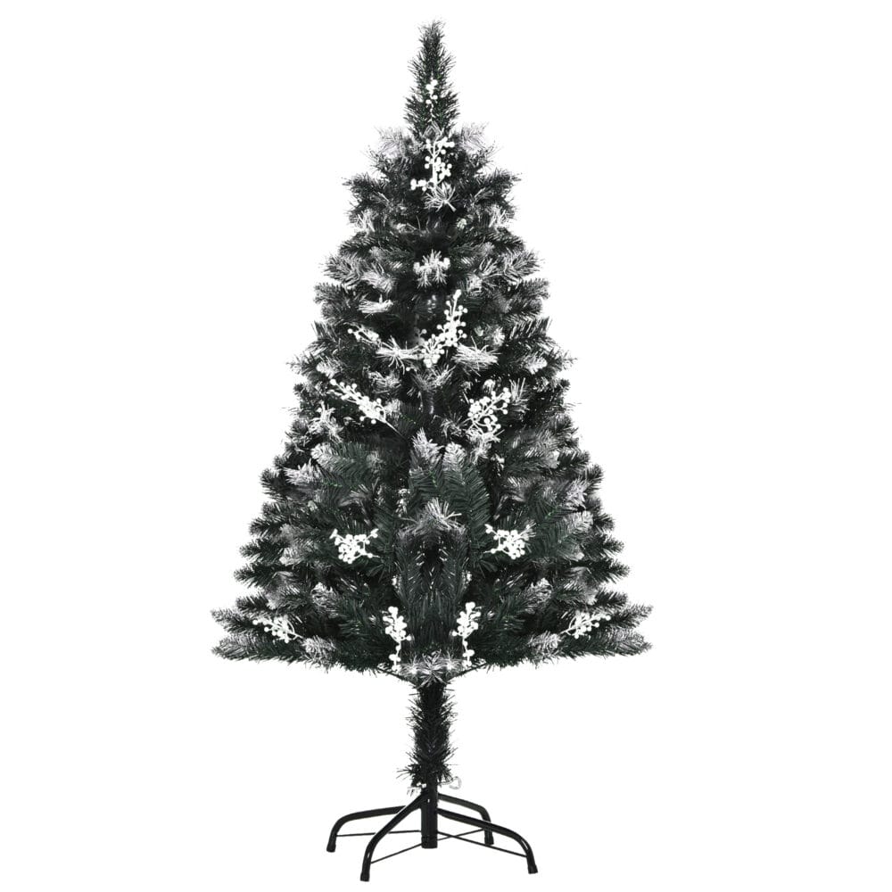 Weihnachtsbaum mit Schnee Künstlicher Tannenbaum 120cm