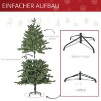 Weihnachtsbaum üppig 150cm 444 Spitzen