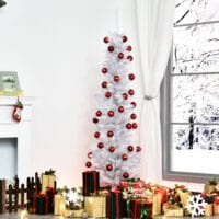 Weihnachtsbaum weiss 180x55x50cm künstlicher Christbaum