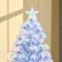 Weihnachtsbaum weiss mit Licht 120cm Tannenbaum