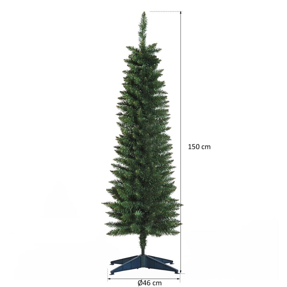 Weihnachtsbaum ∅46 x 150 cm Künstlicher Christbaum