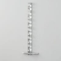 Weinregal Pfalz 100x5x7cm für 12 Flaschen mit Glashalter Edelstahl