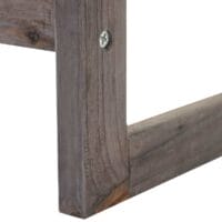Weinregal Tanne für 8 Flaschen stapelbar Shabby braun