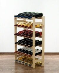 Weinregal für 30 Flaschen natur