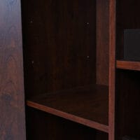 Weinschrank Weinregal Vintage Bar FSC-zertifiziert 90x120x40cm Walnuss