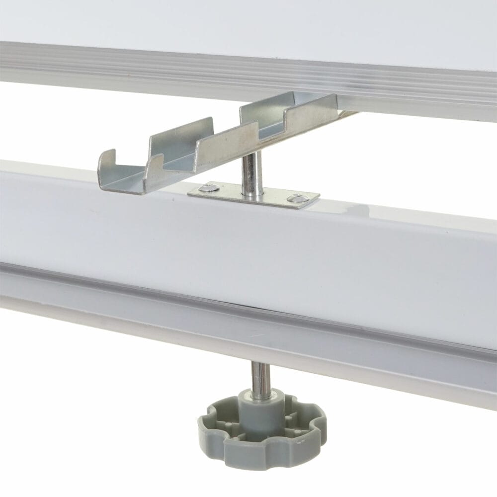 Whiteboard Magnettafel mobil rollbar inkl. Zubehör ~ 150x100cm