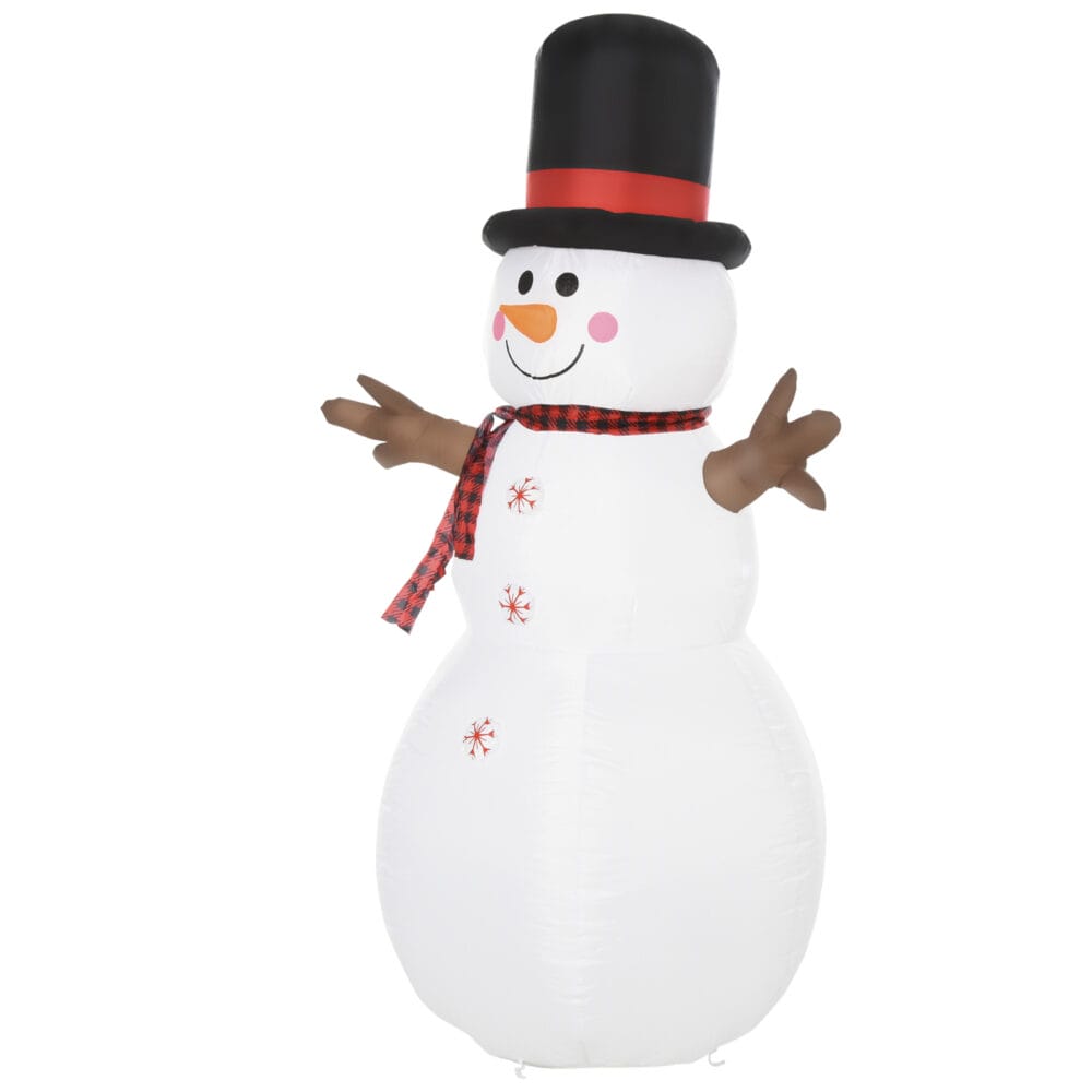 XXL 183cm Aufblasbarer LED-Schneemann