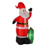 XXL 240cm Aufblasbarer LED-Weihnachtsmann Stehend