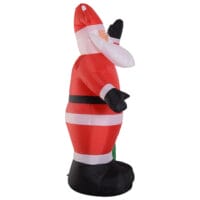 XXL 240cm Aufblasbarer LED-Weihnachtsmann Stehend