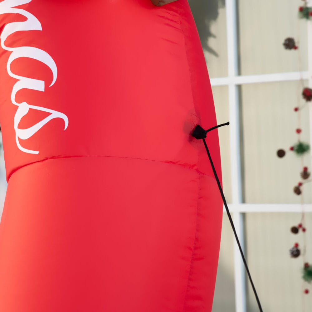 XXL Aufblasbarer Torbogen 270cm mit Weihnachtsmann LED