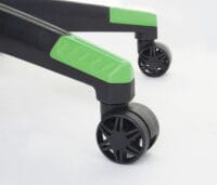 XXL Bürostuhl Racer Gamingstuhl 150kg belastbar - schwarz grün