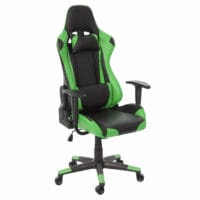 XXL Bürostuhl Racer Gamingstuhl 150kg belastbar - schwarz grün
