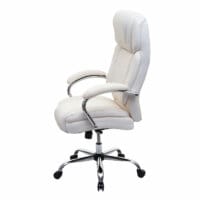 XXL Bürostuhl STRONG 220kg belastbar mit Federkern creme-beige