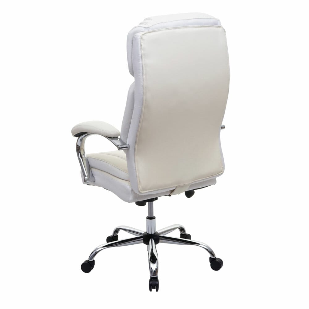 XXL Bürostuhl STRONG 220kg belastbar mit Federkern creme-beige