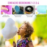 Zuckerwattemaschine  Zuckerwatte Maschine Pink
