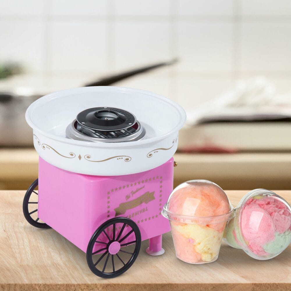 Zuckerwattemaschine  Zuckerwatte Maschine Pink