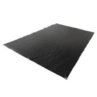 Abdeckplane Schwarz 3x5m 650g/m² Wasserdicht UV-beständig