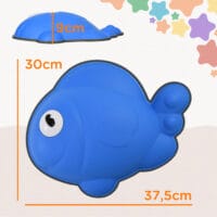 Buntes 9-teiliges Set rutschfester Balanciersteine für Kinder, bis 80kg belastbar. Es ermöglicht den Aufbau von anspruchsvollen Balance-Parcours.