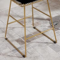 Barhocker 2er-Set 46x56x95cm Fussstütze Gold – Produktfoto zeigt modernes Design, hochwertige Materialien und funktionale Eigenschaften ideal für Wohn- oder Arbeitsbereiche. Perfekt als Einrichtungsinspiration oder zur Produktpräsentation in einem Onlineshop.