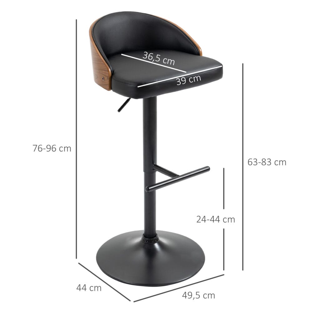Barhocker 2er-Set höhenverstellbar aus Kunstleder – Produktfoto zeigt modernes Design, hochwertige Materialien und funktionale Eigenschaften ideal für Wohn- oder Arbeitsbereiche. Perfekt als Einrichtungsinspiration oder zur Produktpräsentation in einem Onlineshop.