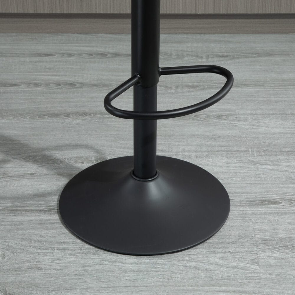 Barhocker 2er-Set höhenverstellbar mit Drehfunktion Braun – Produktfoto zeigt modernes Design, hochwertige Materialien und funktionale Eigenschaften ideal für Wohn- oder Arbeitsbereiche. Perfekt als Einrichtungsinspiration oder zur Produktpräsentation in einem Onlineshop.