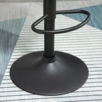 Barhocker 2er-Set höhenverstellbar Schwarz – Produktfoto zeigt modernes Design, hochwertige Materialien und funktionale Eigenschaften ideal für Wohn- oder Arbeitsbereiche. Perfekt als Einrichtungsinspiration oder zur Produktpräsentation in einem Onlineshop.