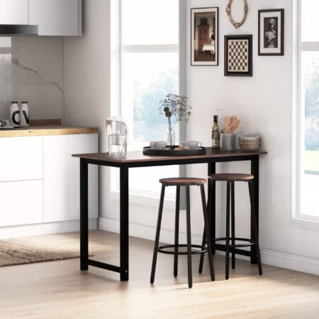 Barhocker 2er-Set Industrial Design stabil Braun – Produktfoto zeigt modernes Design, hochwertige Materialien und funktionale Eigenschaften ideal für Wohn- oder Arbeitsbereiche. Perfekt als Einrichtungsinspiration oder zur Produktpräsentation in einem Onlineshop.