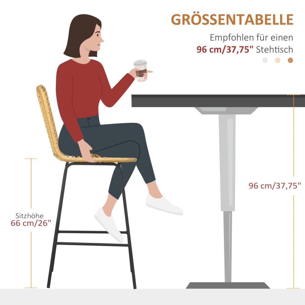 Barhocker Boho-Design mit Lehne & Fussstütze Gelb & Schwarz – Produktfoto zeigt modernes Design, hochwertige Materialien und funktionale Eigenschaften ideal für Wohn- oder Arbeitsbereiche. Perfekt als Einrichtungsinspiration oder zur Produktpräsentation in einem Onlineshop.