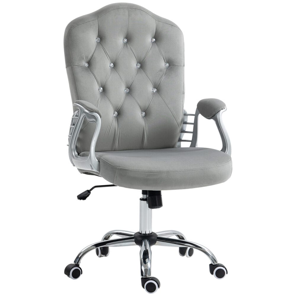 Bürostuhl 120kg höhenverstellbar Kunstleder Hellgrau – Produktfoto zeigt modernes Design, hochwertige Materialien und funktionale Eigenschaften ideal für Wohn- oder Arbeitsbereiche. Perfekt als Einrichtungsinspiration oder zur Produktpräsentation in einem Onlineshop.
