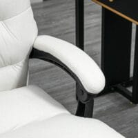 Bürostuhl 135° neigbar Massagefunktion 120kg Cremeweiss – Produktfoto zeigt modernes Design, hochwertige Materialien und funktionale Eigenschaften ideal für Wohn- oder Arbeitsbereiche. Perfekt als Einrichtungsinspiration oder zur Produktpräsentation in einem Onlineshop.