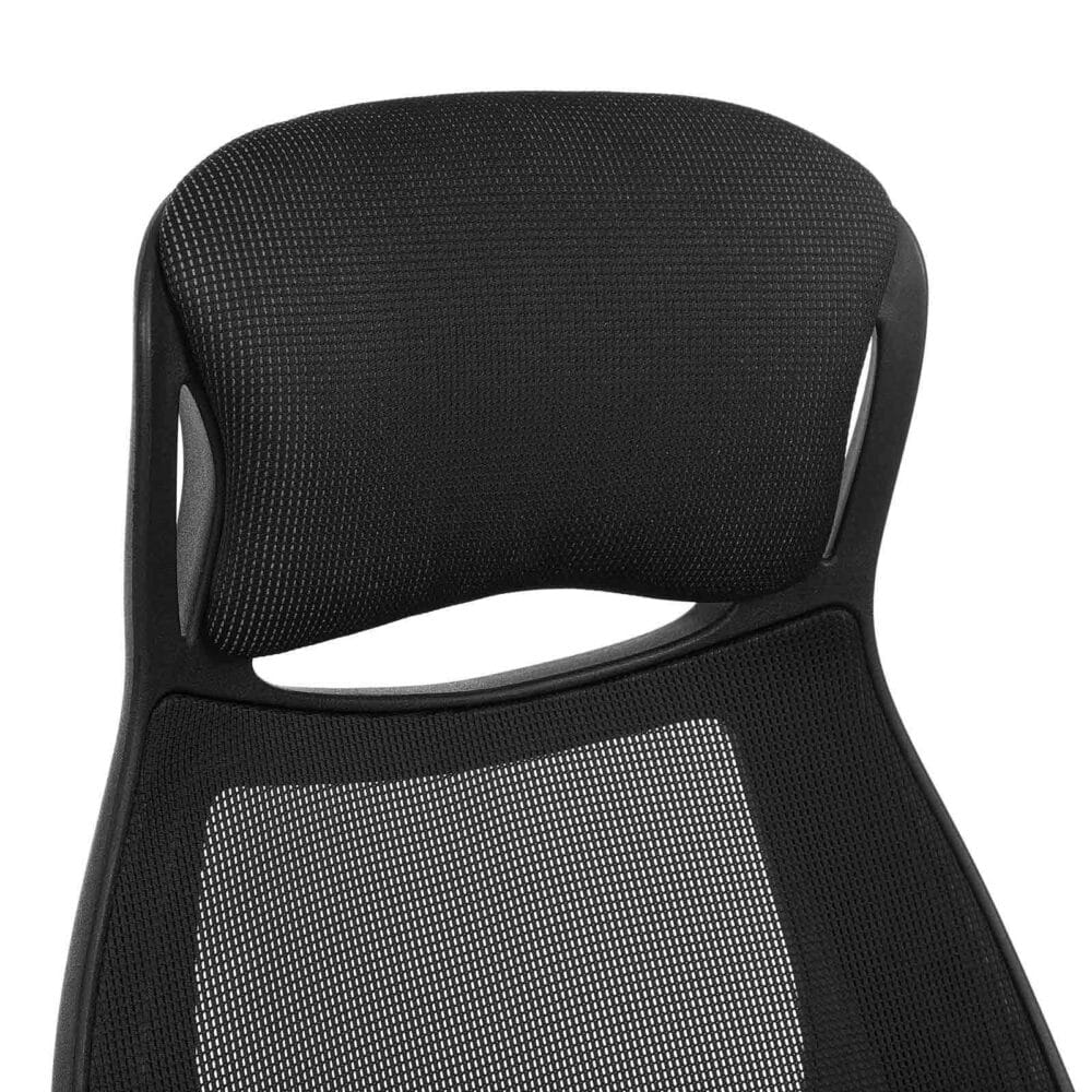 Bürostuhl Chefsessel Ergonomisch Stoff Schwarz