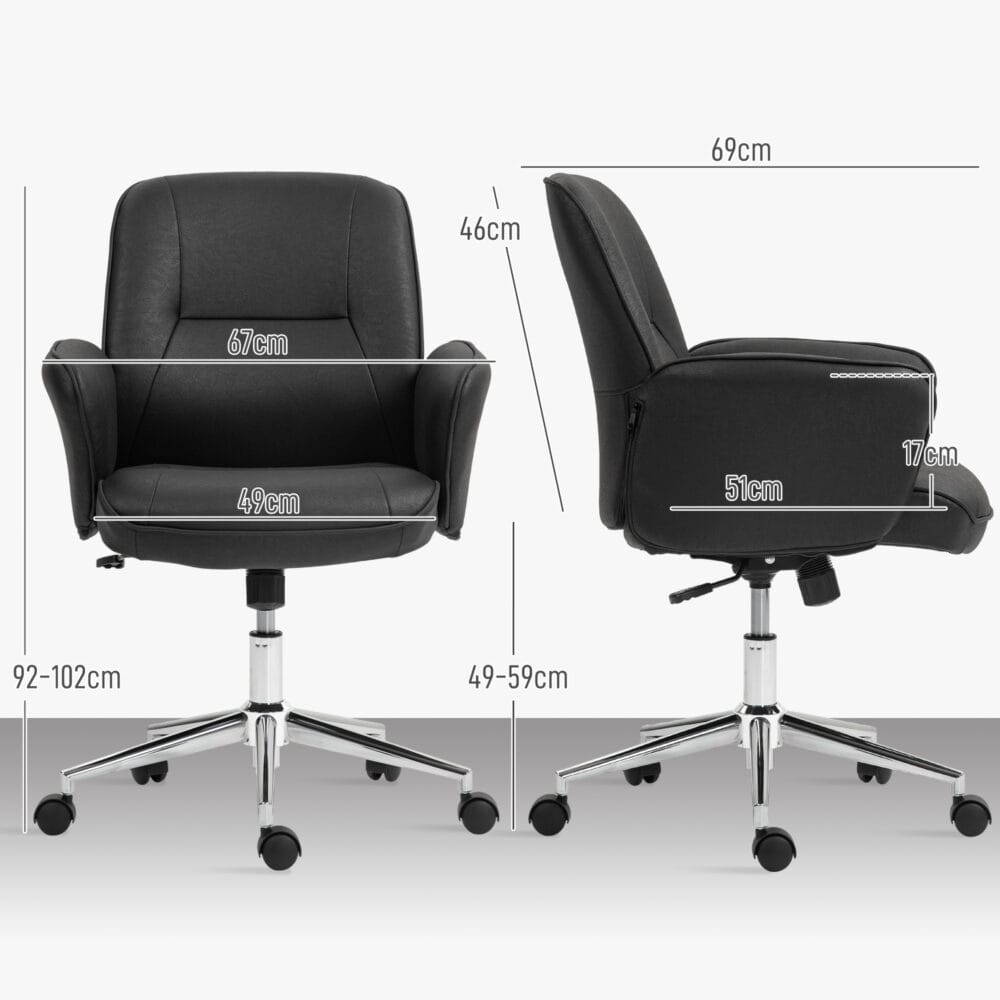 Bürostuhl ergonomisch höhenverstellbar mit Wippfunktion bis 120kg Schwarz – Produktfoto zeigt modernes Design, hochwertige Materialien und funktionale Eigenschaften ideal für Wohn- oder Arbeitsbereiche. Perfekt als Einrichtungsinspiration oder zur Produktpräsentation in einem Onlineshop.