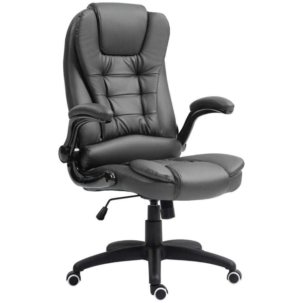 Bürostuhl höhenverstellbar ergonomisch Home-Office Dunkelgrau – Produktfoto zeigt modernes Design, hochwertige Materialien und funktionale Eigenschaften ideal für Wohn- oder Arbeitsbereiche. Perfekt als Einrichtungsinspiration oder zur Produktpräsentation in einem Onlineshop.