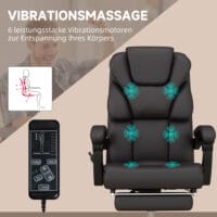 Bürostuhl höhenverstellbar mit Massagefunktion 120kg Schwarz – Produktfoto zeigt modernes Design, hochwertige Materialien und funktionale Eigenschaften ideal für Wohn- oder Arbeitsbereiche. Perfekt als Einrichtungsinspiration oder zur Produktpräsentation in einem Onlineshop.