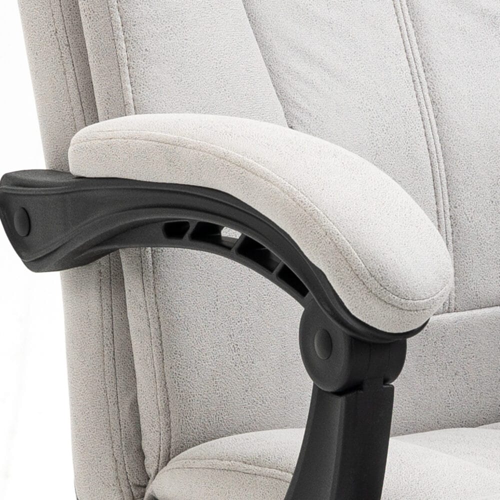 Bürostuhl mit Massagefunktion & Fussstütze Hellgrau – Produktfoto zeigt modernes Design, hochwertige Materialien und funktionale Eigenschaften ideal für Wohn- oder Arbeitsbereiche. Perfekt als Einrichtungsinspiration oder zur Produktpräsentation in einem Onlineshop.