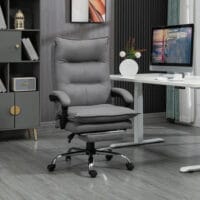 Bürostuhl mit Massagefunktion höhenverstellbar Dunkelgrau – Produktfoto zeigt modernes Design, hochwertige Materialien und funktionale Eigenschaften ideal für Wohn- oder Arbeitsbereiche. Perfekt als Einrichtungsinspiration oder zur Produktpräsentation in einem Onlineshop.
