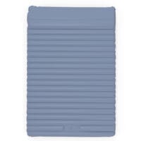 Camping Isomatte selbstaufblasend für 2 Personen, bis 150 kg, Farbe Blau.