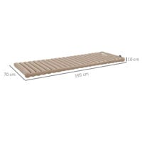 Camping Isomatte wasserabweisend, bis 120 kg, mit Fusspumpe, Farbe Khaki.