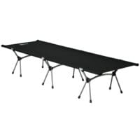 Campingbett klappbar aus Aluminium, bis 150 kg belastbar, leicht & stabil.
