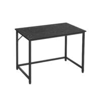 Computertisch Schreibtisch Industriedesign Metall Schwarz