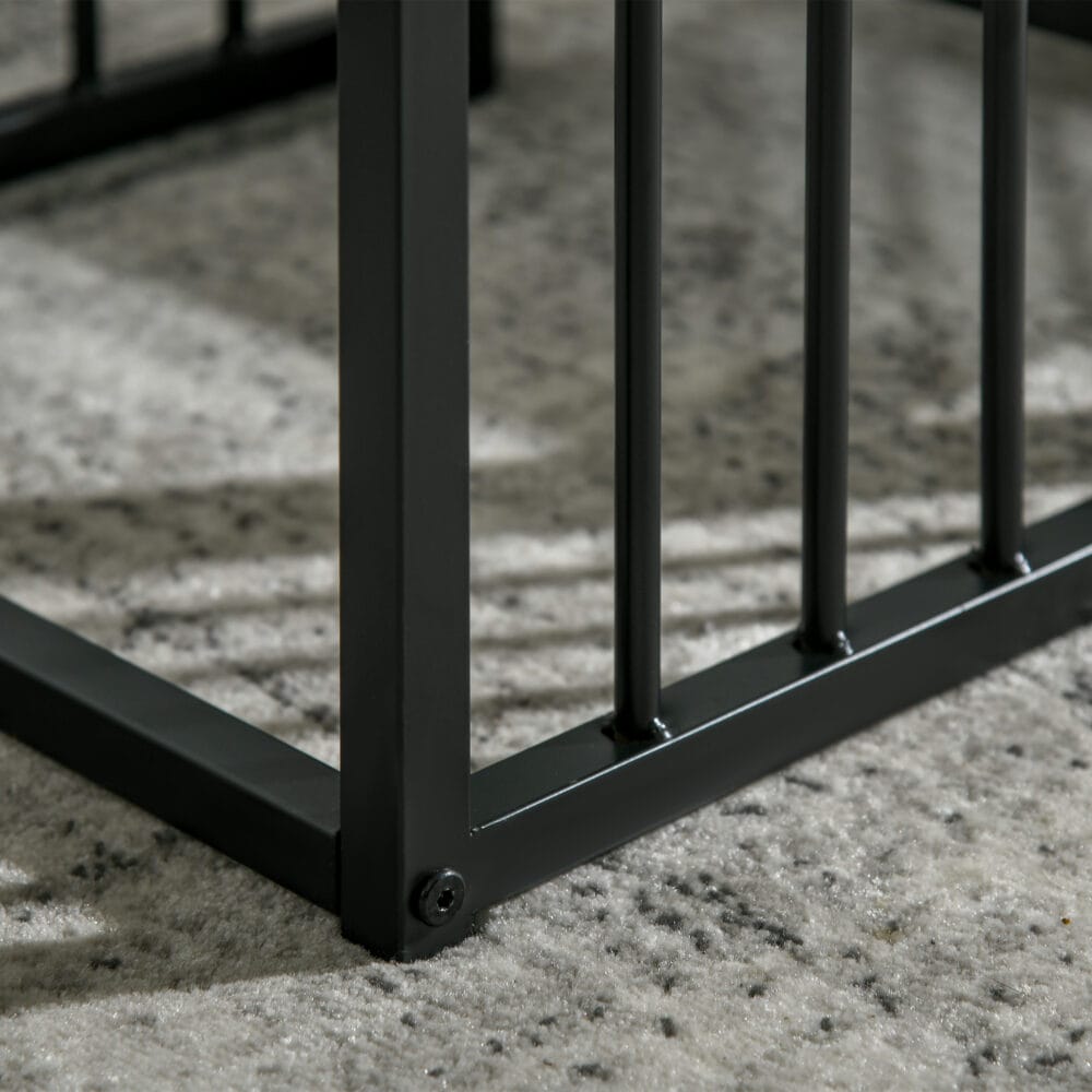 Couchtisch 2er-Set Marmoroptik Moderndesign für Wohnzimmer/Schlafzimmer – Produktfoto zeigt modernes Design, hochwertige Materialien und funktionale Eigenschaften ideal für Wohn- oder Arbeitsbereiche. Perfekt als Einrichtungsinspiration oder zur Produktpräsentation in einem Onlineshop.