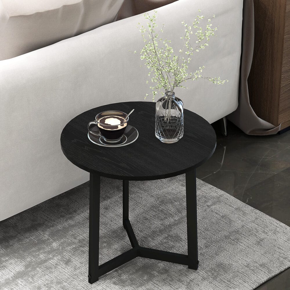 Couchtisch 2er-Set modern Design bis 35kg belastbar Schwarz – Produktfoto zeigt modernes Design, hochwertige Materialien und funktionale Eigenschaften ideal für Wohn- oder Arbeitsbereiche. Perfekt als Einrichtungsinspiration oder zur Produktpräsentation in einem Onlineshop.