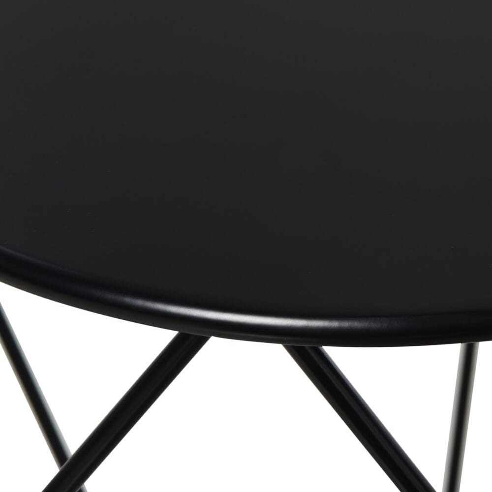 Couchtisch Metalltisch Industrie-Design Schwarz