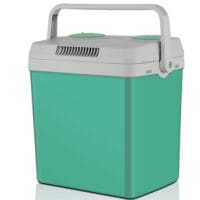 Kühlbox elektrisch, 25 Liter, leise im Betrieb, perfekt als Wärmebox für unterwegs.