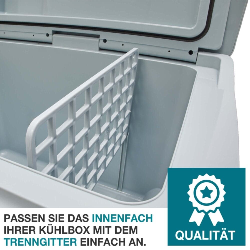 Kühlbox elektrisch, 25 Liter, leise im Betrieb, perfekt als Wärmebox für unterwegs.
